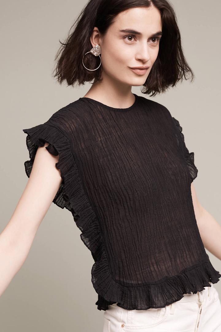Maeve Fantine Ruffled Blouse