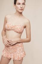 Swim By Anthropologie Twisted Bandeau Swim Bikini Top