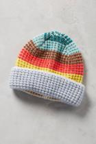 Eribe Dotted Stripe Wool Beanie