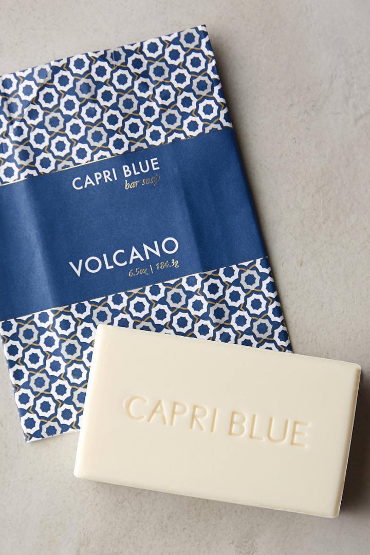 Anthropologie Capri Blue Bar Soap
