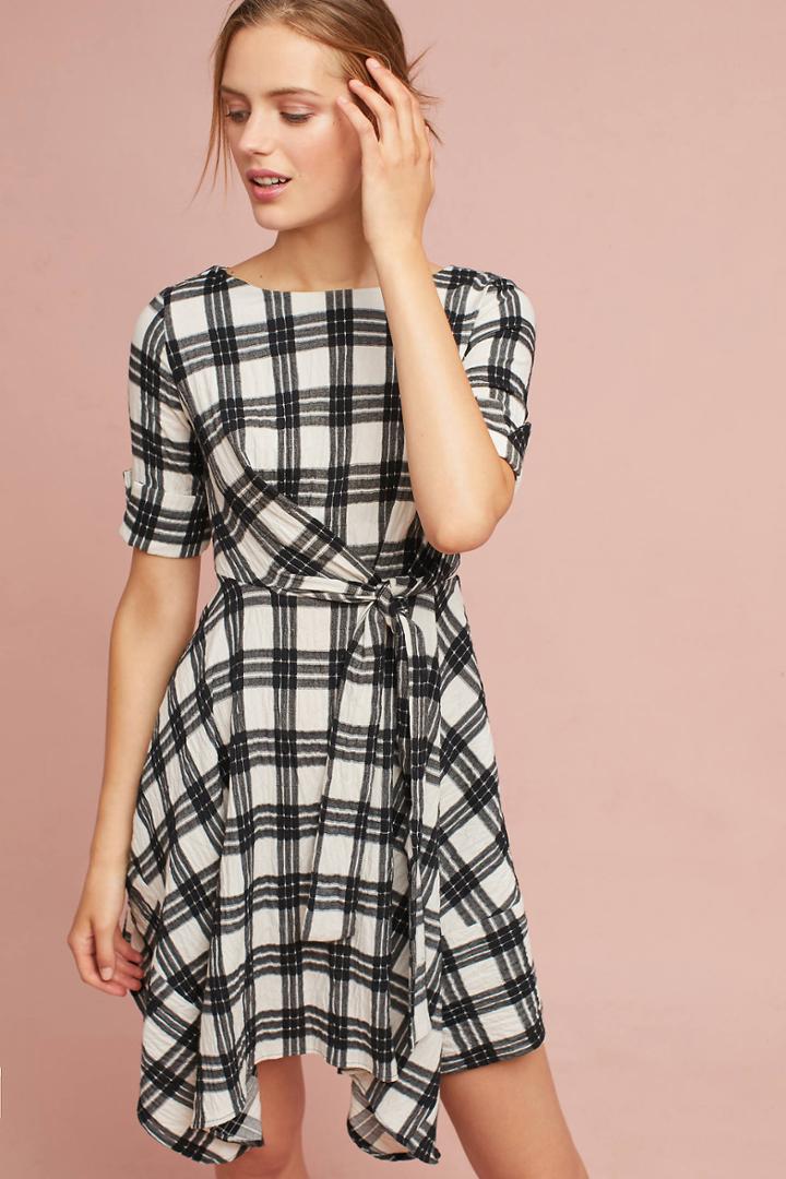 Eva Franco Rienne Plaid Dress