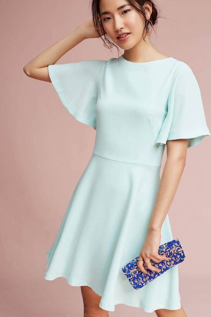 Shoshanna Lovisa Flutter Dress