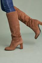 All Black Slouchy Knee-high Boots
