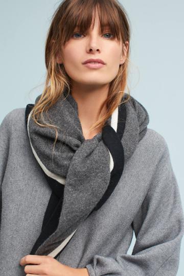 Captiva Cashmere Contoured Cashmere Wrap Scarf