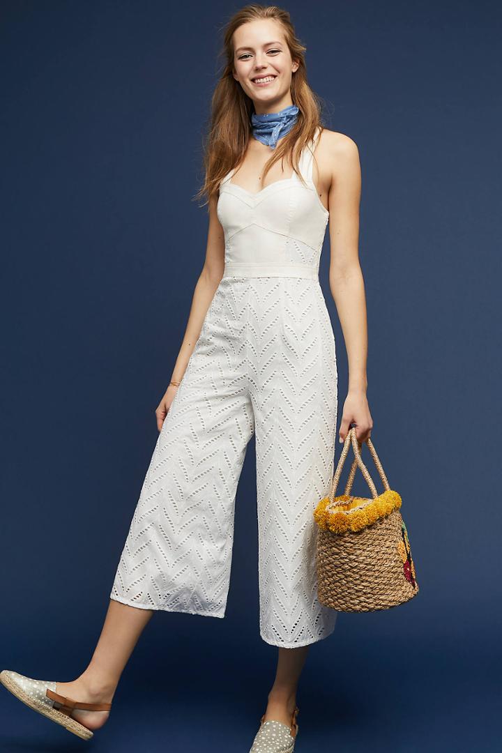 Ett:twa Alice Eyelet Jumpsuit