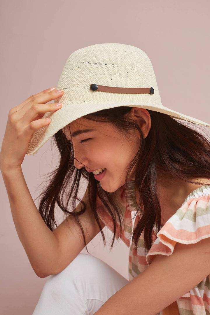 Anthropologie Monaco Packable Floppy Hat