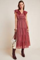 Dolan Left Coast Marceline Silk Midi Dress