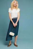 Seen Worn Kept Two-toned Pleated Skirt
