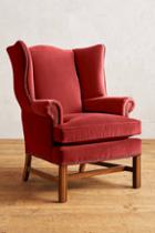 Anthropologie Velvet Ludlowe Chair
