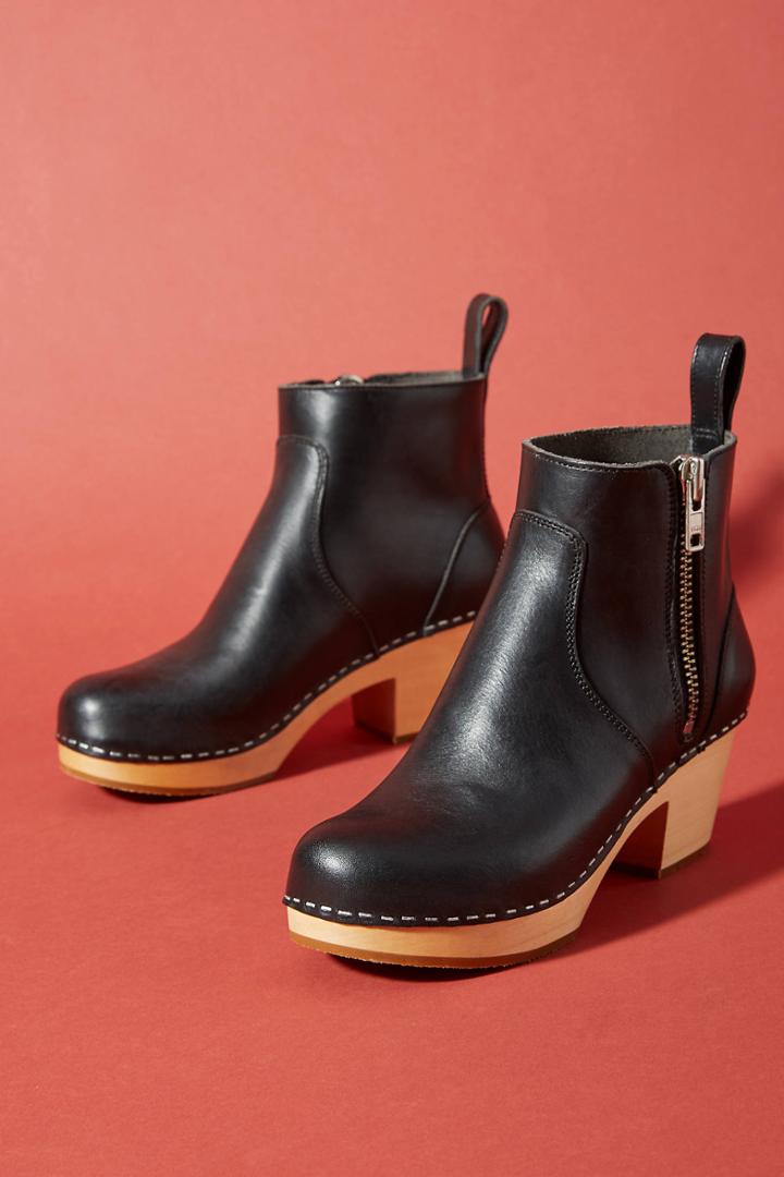 Swedish Hasbeens Zip It Emy Boots