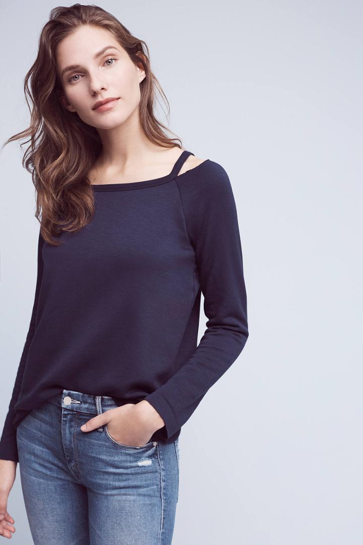 Bailey 44 Bellamar Open-shoulder Sweatshirt