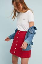 Rue Stiic Amal Buttoned Mini Skirt