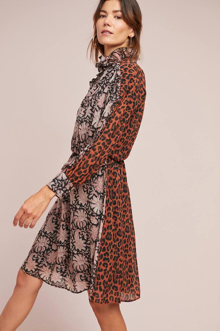 Antik Batik Silk Patchwork Dress