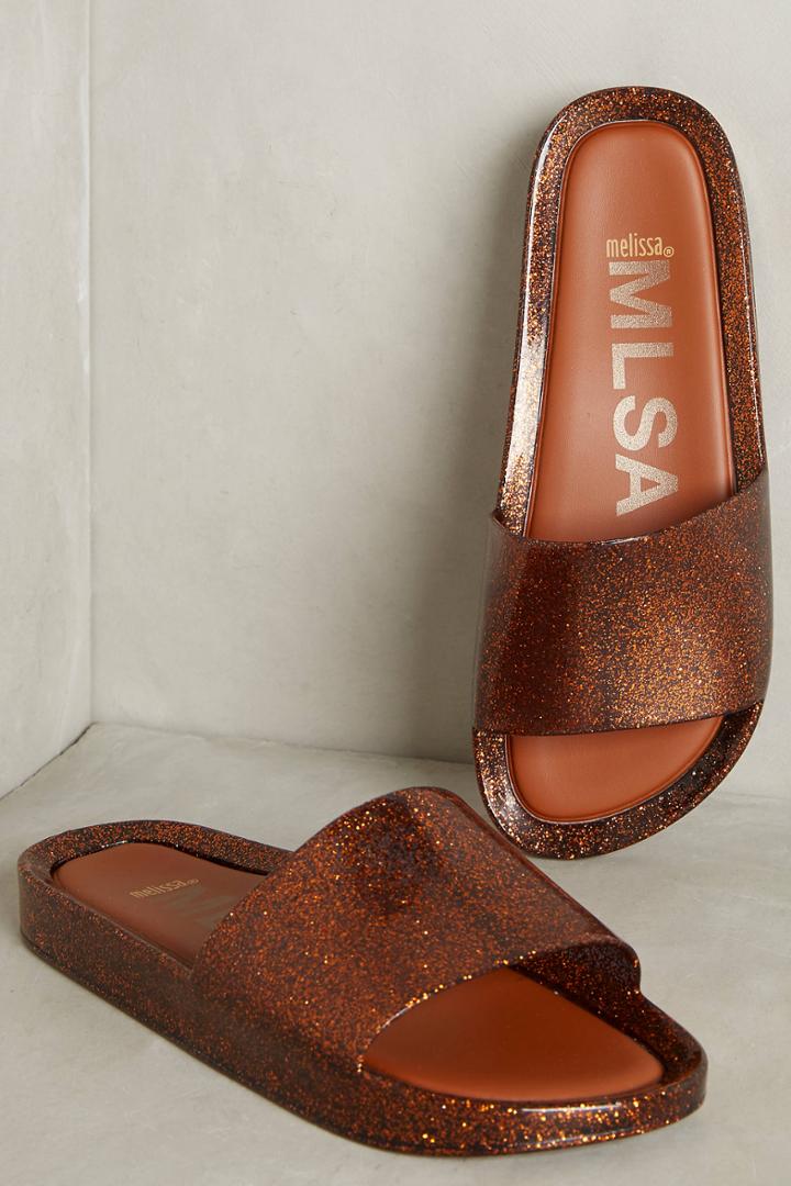 Melissa Glitter Pool Slides
