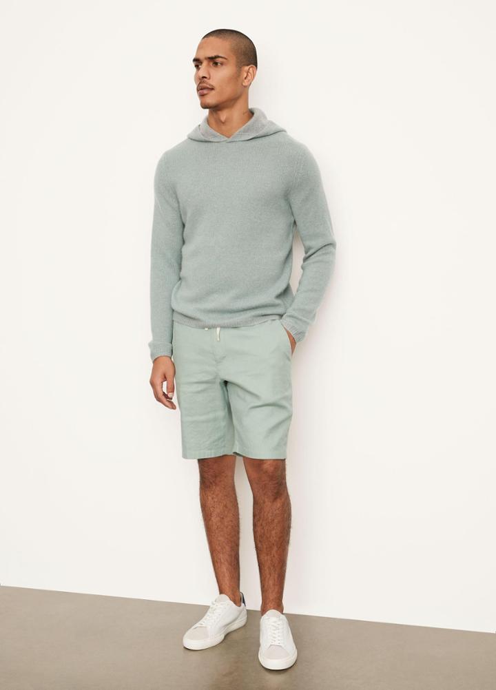 Vince Plush Cashmere Pullover Hoodie