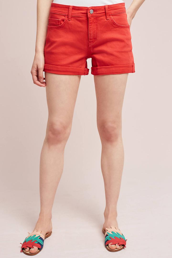 Pilcro And The Letterpress Pilcro Hyphen Mid-rise Shorts