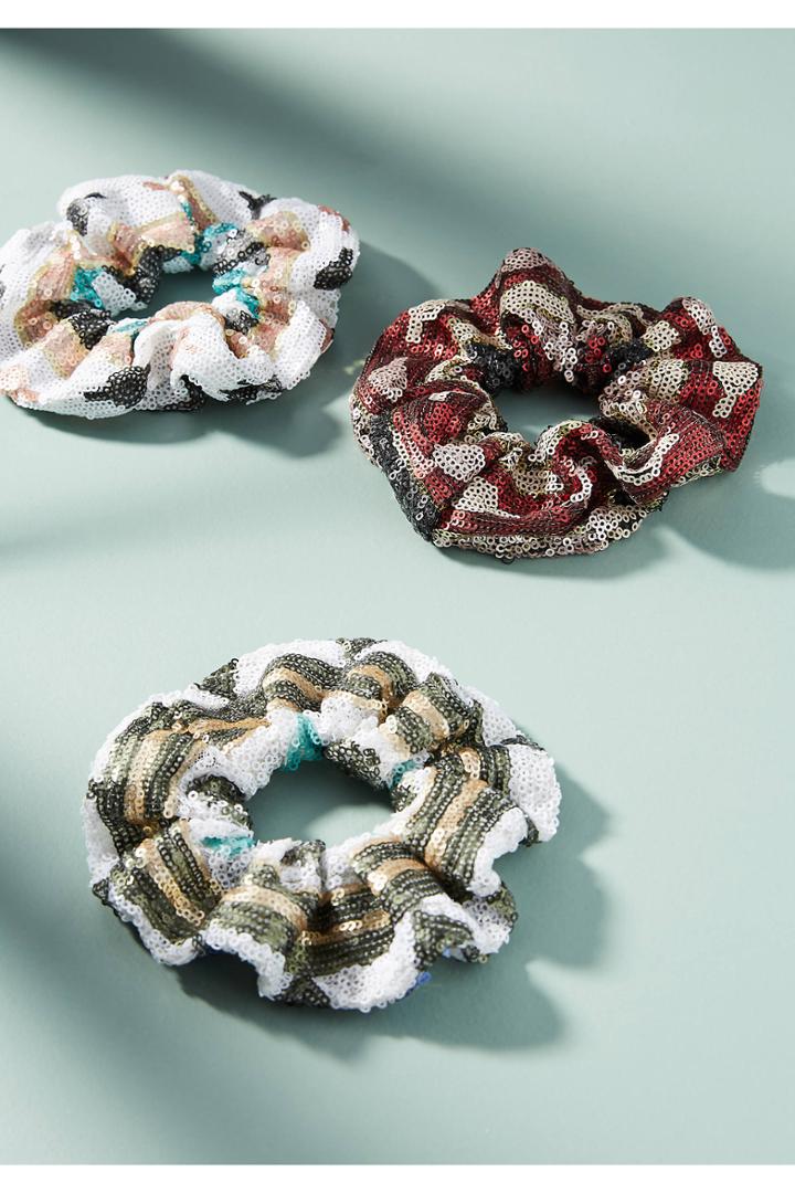Anthropologie Imani Pony Holder Set
