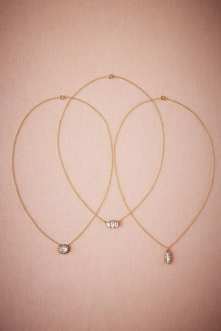 Anthropologie Tamara Crystal Necklace
