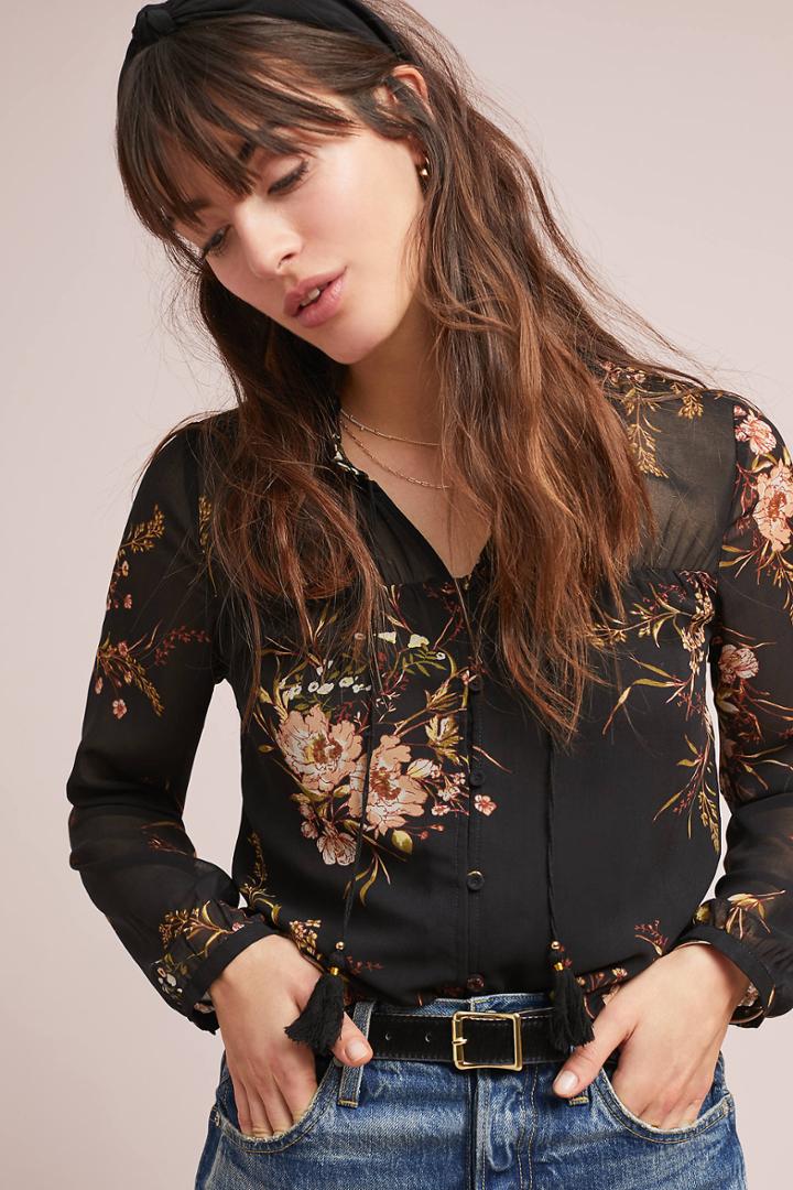 Daniel Rainn Dawson Floral Blouse