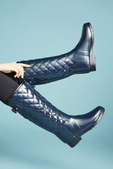 Hunter Quilted Rain Boots
