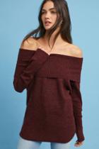 Moth Cabin Off-the-shoulder Pullover