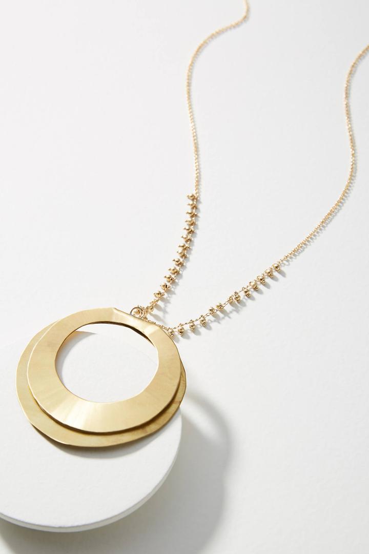 Anthropologie Quasar Pendant Necklace