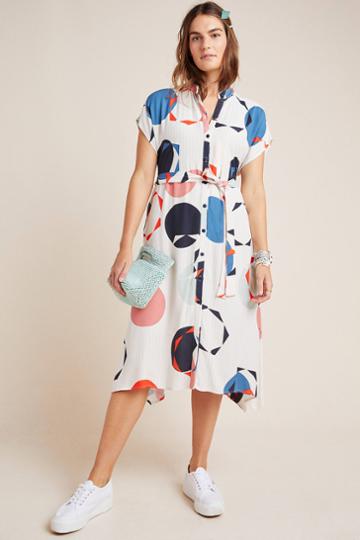 Corey Lynn Calter Geometric Shirtdress