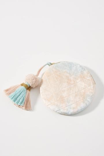 Printfresh Studio Tasseled Circle Pouch