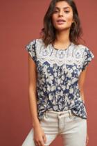 Anthropologie Penelope Printed Top