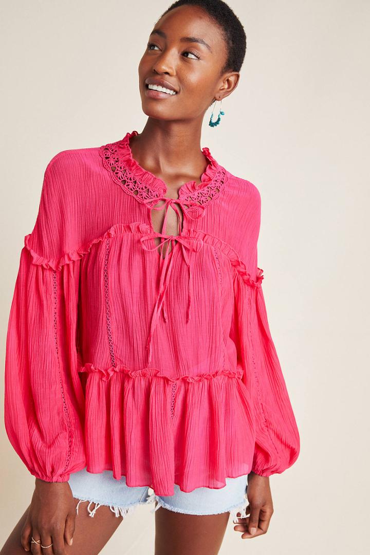 Ranna Gill Poet Peasant Blouse