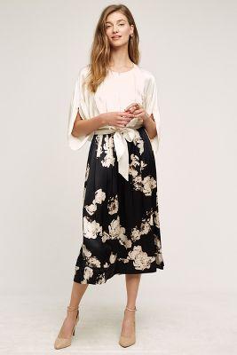 Plenty By Tracy Reese Lake City Silk Skirt