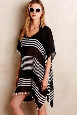 Seafolly Palau Kaftan Black