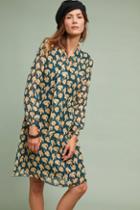 Anthropologie Femme Tie-neck Dress