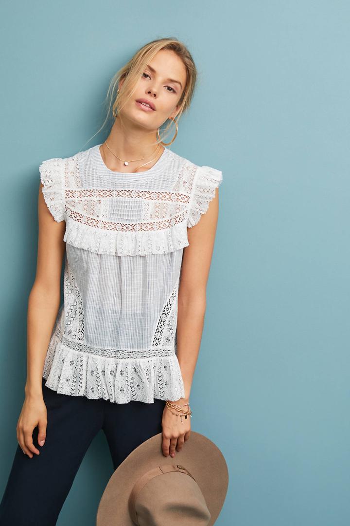 Maeve Frontier Lace Top