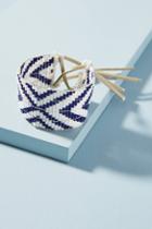 Sidai Designs Navy Chevron Cuff Bracelet