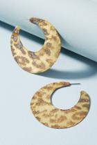 Sibilia Animal Print Hoop Earrings