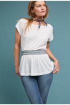 T.la Nicole Smocked-waist Top