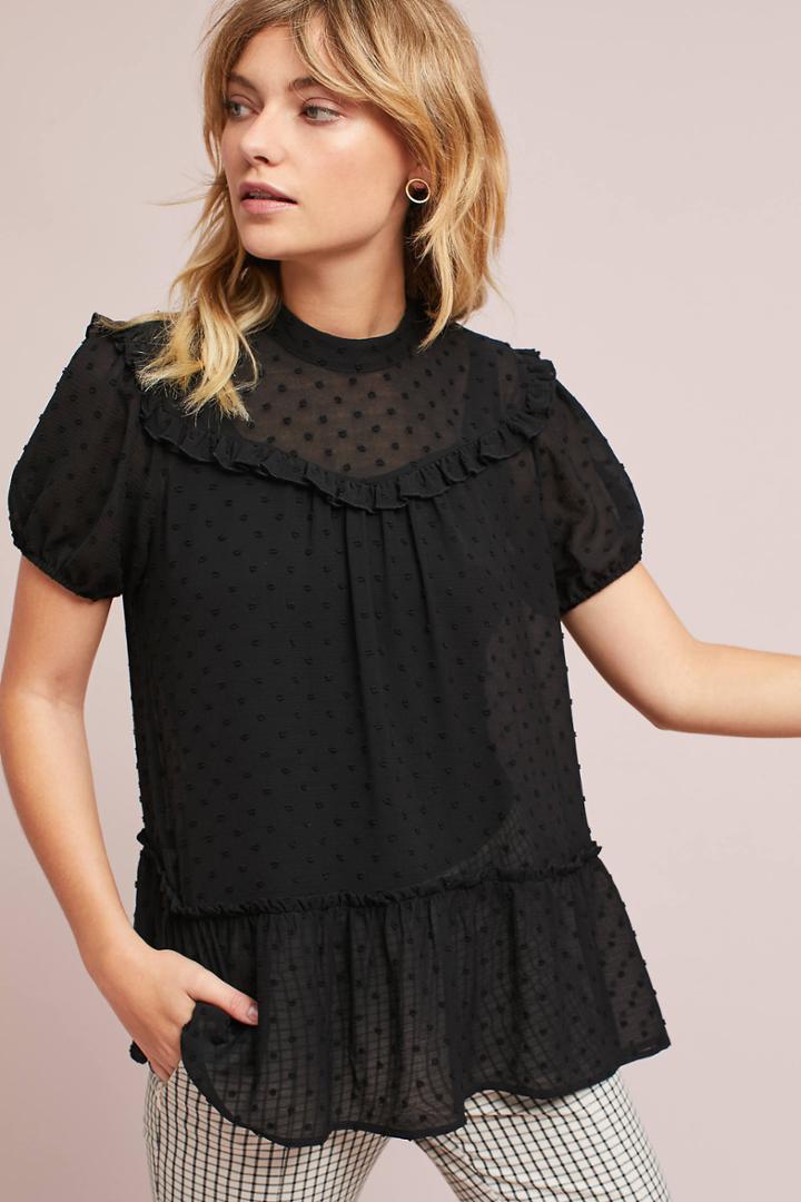 Ro & De Elissa Textured Tunic