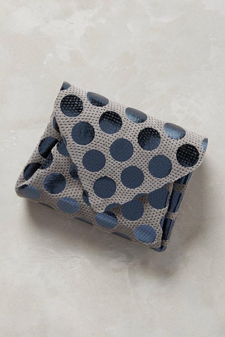 Carmine Mini Polka Dotted Wallet