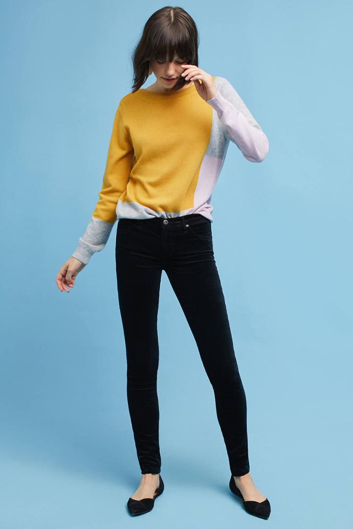 Ag Jeans Ag The Velvet Legging Low-rise Skinny Jeans