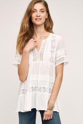 Maeve Tiered Lace Tunic