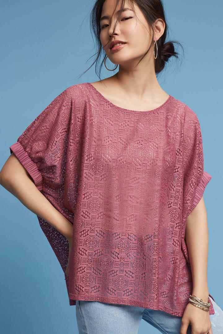 Akemi + Kim Bratton Lace Top