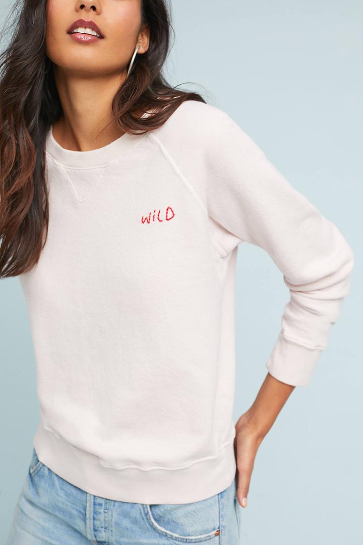 Mother Wild Embroidered Sweatshirt