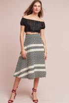 Tracy Reese Stripework Skirt