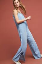 Cloth & Stone Chambray Wide-leg Jumpsuit