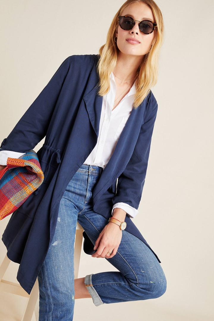 Sanctuary Cloudscape Draped Jacket