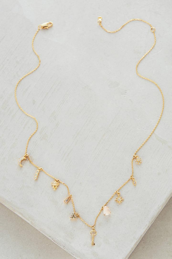 Anthropologie Key & Cosmos Layering Necklace