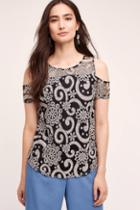 Sunday In Brooklyn Emma Open-shoulder Lace Top
