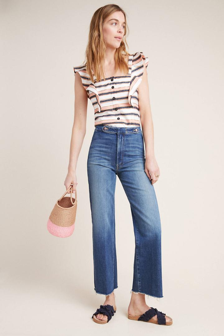 Mother The Loop De Loop Ultra High-rise Flare Jeans