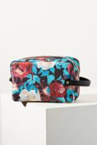 Anthropologie Floral Overlay Cosmetic Case